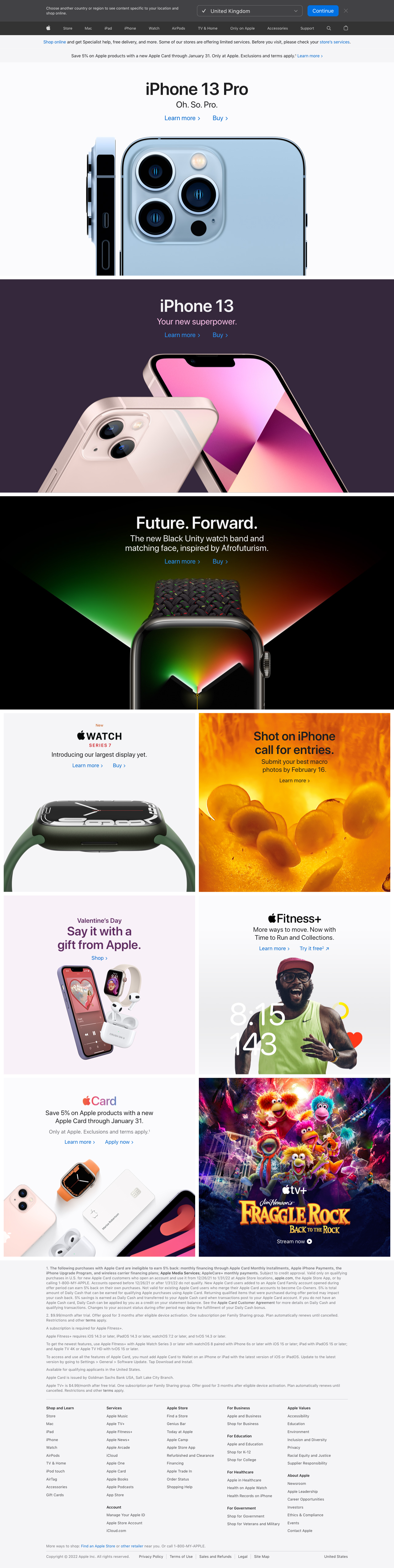 apple.com full page screenshot scrolled to bottom